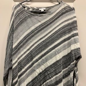 J Jill Black & White Sweater